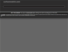 Tablet Screenshot of cartoonwatch.com